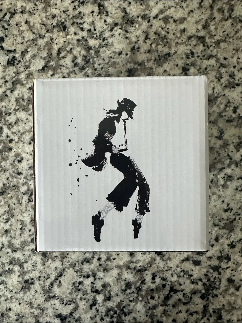 Official MJ The Musical Broadway Souvenir Coffee Mug Michael Jackson Silhouette